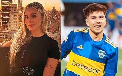 Con una foto y un tierno mensaje, Morena Beltrán y Lucas Blondel confirmaron su romance