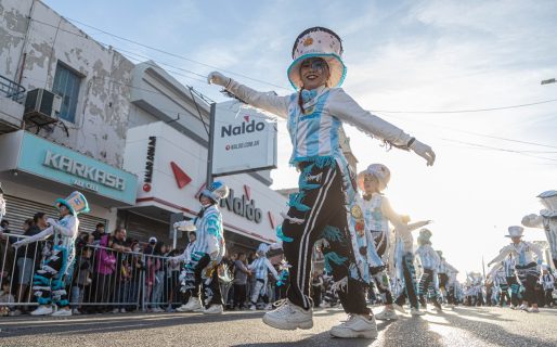 Continúan los Carnavales 2024 en el centro de la ciudad con su segunda jornada
