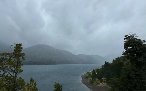 Llegó la tan esperada lluvia a la zona afectada por los incendios