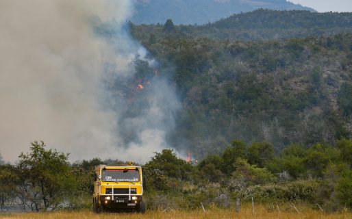 Con la llegada de 45 brigadistas de Santa Fe, el Gobierno del Chubut refuerza el operativo para contener el incendio del Parque Nacional “Los Alerces”