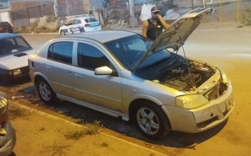 La Policía encontró un auto con pedido de secuestro