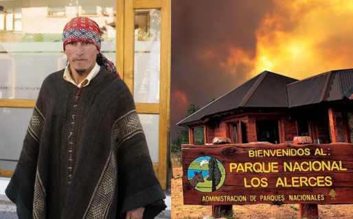 El dirigente mapuche acusado de ser el autor del incendio: «Me apuntan a mi por el estigma que hay hacia los mapuches»