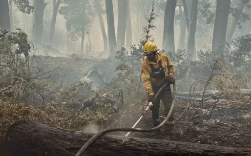 Llegan las lluvias a Los Alerces: El incendio está controlado