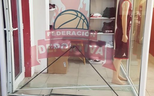 Cuantiosos daños por robo en instalaciones de Federación Deportiva