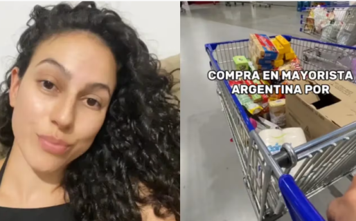 Fue a un mayorista, mostró la cantidad de productos que compró y sorprendió a todos por lo que gastó