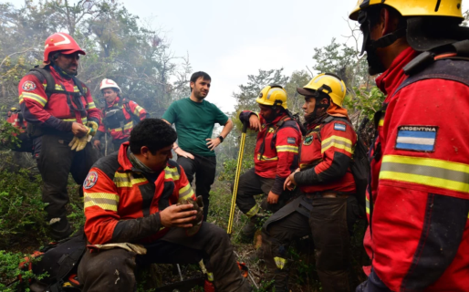 Torres confirmó el envío de recursos de Nación para combatir el incendio en Los Alerces