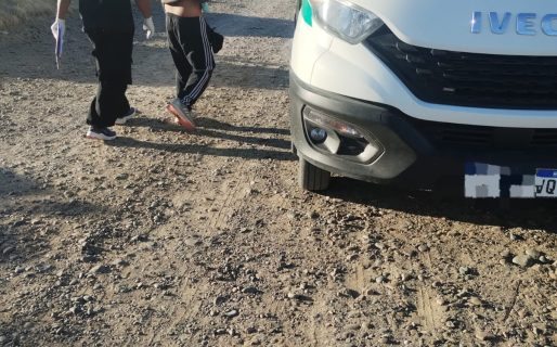 Un hombre fue trasladado al hospital tras ser apuñalado