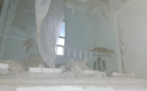 Derrumbe por una falla estructural en un edificio de LU4: Los vecinos fueron evacuados y «se quedaron con lo puesto»