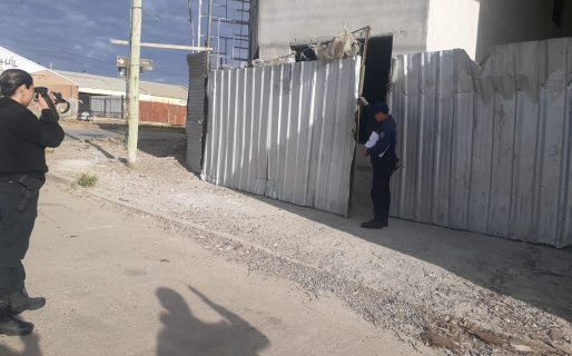 Intervención policial frustra robo en una obra en construcción