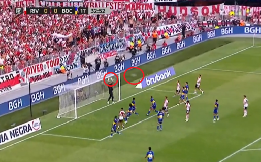 El “travesaño fantasma” fue lo más comentado del Superclásico