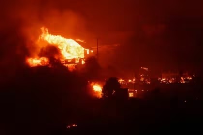 Al menos 19 personas murieron por los incendios forestales en Chile