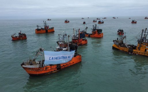 Torres recibió el apoyo de la Flota Amarilla en su puja con Milei: “La Patagonia no se rinde”