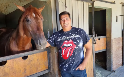 La vida de Gastón Sessa luego del fútbol: compró la casa de Alfonsín para convertirla en hotel y cría caballos