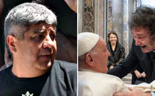 Pablo Moyano dijo que Milei se mostró “arrastrado” con el Papa y lo desafió a que se suba a un tren