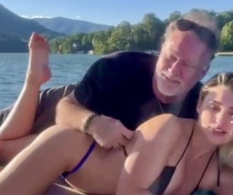 Se conocieron en Tinder: Ella tiene 23, él 62, y enfrentan los prejuicios