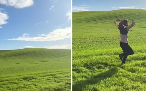 ¿Te resulta familiar?: Estaba de viaje y descubrió un paisaje familiar que la dejó sin palabras