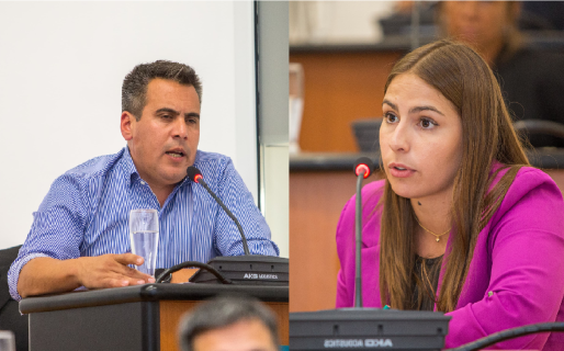 Panquilto apuntó a la oposición por no tratar la adhesión a la ley de Emergencia y González retrucó