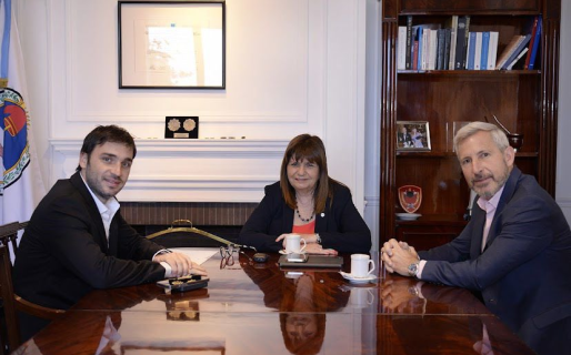 Torres se reunió con Patricia Bullrich y anticipó el envío del proyecto “Comando Conjunto” para Trelew