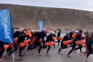 Cerca de 50 guardavidas vivieron la experiencia de la Tercera Travesía Vuelta al Marqués