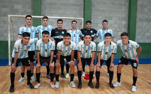 Futsal: Argentina C20 sumó amistosos preparativos en Caleta Olivia