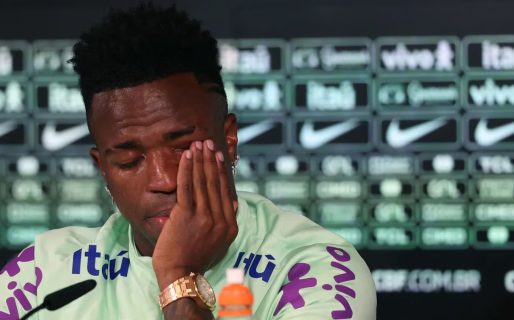 Vinicius habló del racismo que sufre y se quebró en una conferencia: ”Cada día tengo menos ganas de jugar”