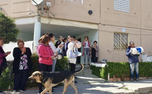 Vecinos de LU 4: «Vino gente del IPV y parece que nos están tomando el pelo»