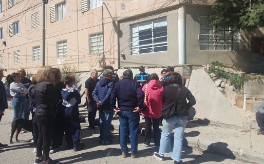 Agrupación del barrio 30 de octubre se solidarizan con vecinos de Lu4: “Nos da pena que no puedan regresar a su hogar”