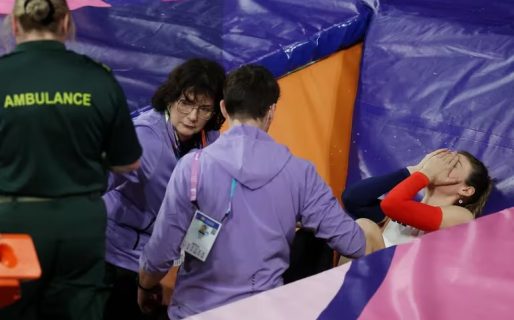 Mundial de atletismo: sufrió una fractura “abierta” tras un salto y tuvo que recibir oxígeno