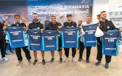 Se presentó oficialmente el Mundial C-20 de futsal que se disputará en Comodoro