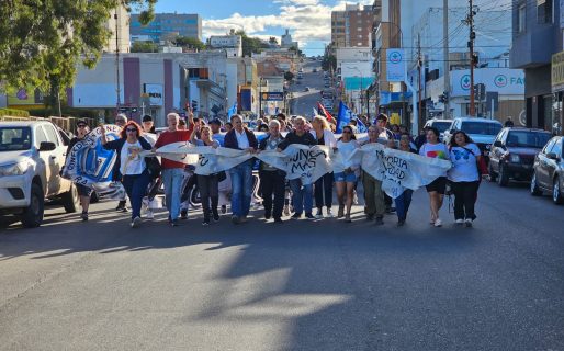 Gran convocatoria  en la marcha por el Día de la Memoria