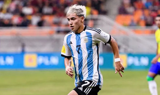 Ian Subiabre se suma a la Sub 20 de Mascherano