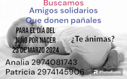 Organizan una campaña para entregar ajuares a familias vulnerables