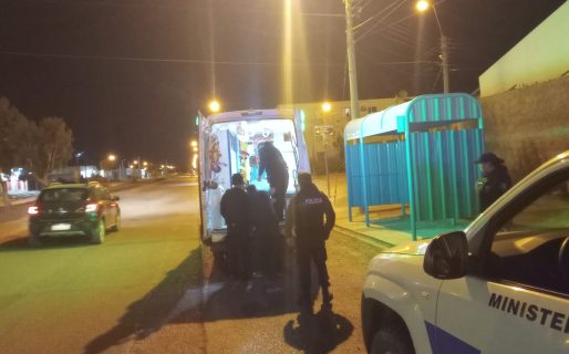Violencia en Comodoro: Le dispararon a un joven cuando esperaba el colectivo
