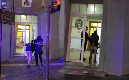 Dos individuos le robaron la moto a una policía en pleno centro: Terminaron detenidos