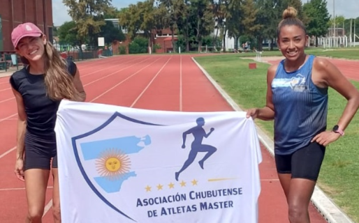 Atletismo Master: las comodorenses Iris Barrionuevo y Valeria Soplanes compiten en Uruguay