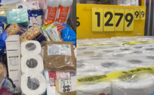 Fue a un mayorista, hizo las compras para dos meses y se sorprendió por lo que gastó