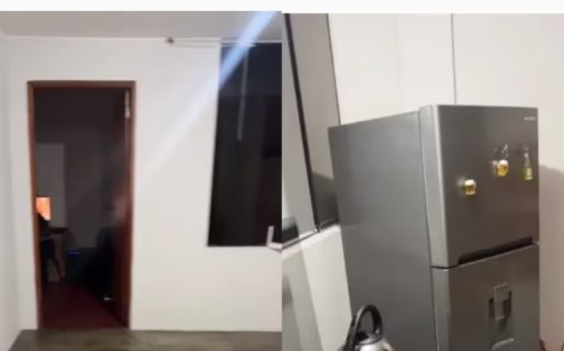 Se mudó con su novio, todavía no tienen muebles pero un detalle dejó a todos asombrados