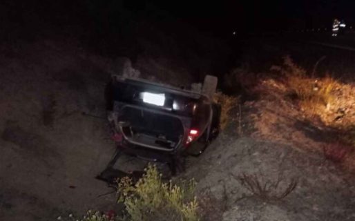 Conducía en estado de ebriedad en la Ruta 40 y volcó