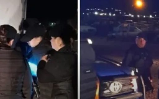 Fueron detenidos con un revolver, una carabina y una ballesta