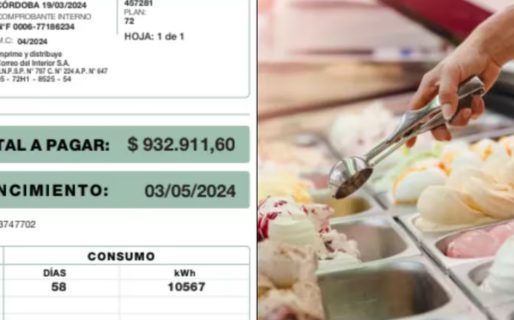 Es heladero, contó que tiene que pagar $1.500.000 de luz y se volvió viral: “Crónica de una muerte anunciada”