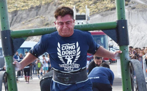 El comodorense José Poblete estará en el Mundial Ultimate Strongman de Alemania