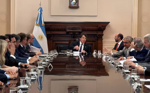 Terminó la reunión: la Casa Rosada pidió a los gobernadores reflotar la Ley Bases, pero no hubo acuerdo sobre Ganancias