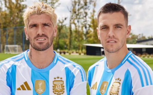 Presentaron la camiseta que usará la Selección argentina de Lionel Messi en la Copa América 2024