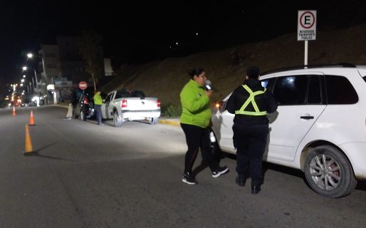 Detectaron seis conductores alcoholizados en la madrugada del sábado