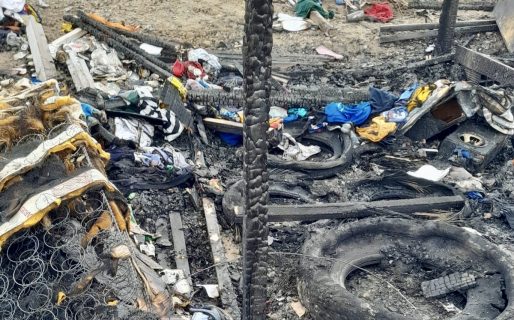 Perdió todo en el incendio de su vivienda y pide ayuda a la comunidad