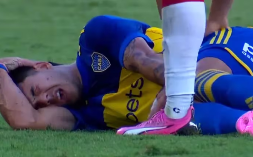 Lucas Blondel se retiró lesionado ante San Lorenzo y hay preocupación en Boca