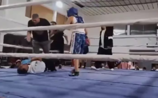 Un exboxeador le pegó una trompada a un árbitro, lo dejó inconsciente y luego se justificó