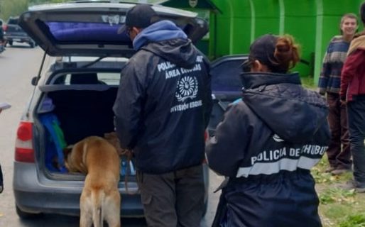 Controles en la Comarca Andina: Secuestraron dosis de cannabis y cocaína