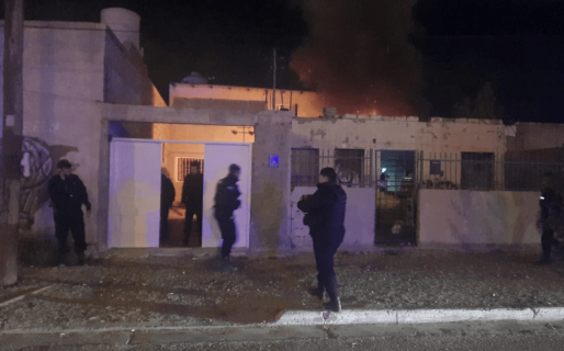 Madrugada trágica: un hombre de 36 años falleció producto del incendio de su vivienda