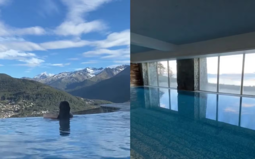Una influencer mostró cómo es pasar el día en un hotel cinco estrellas en Ushuaia: qué hizo y cuánto gastó
